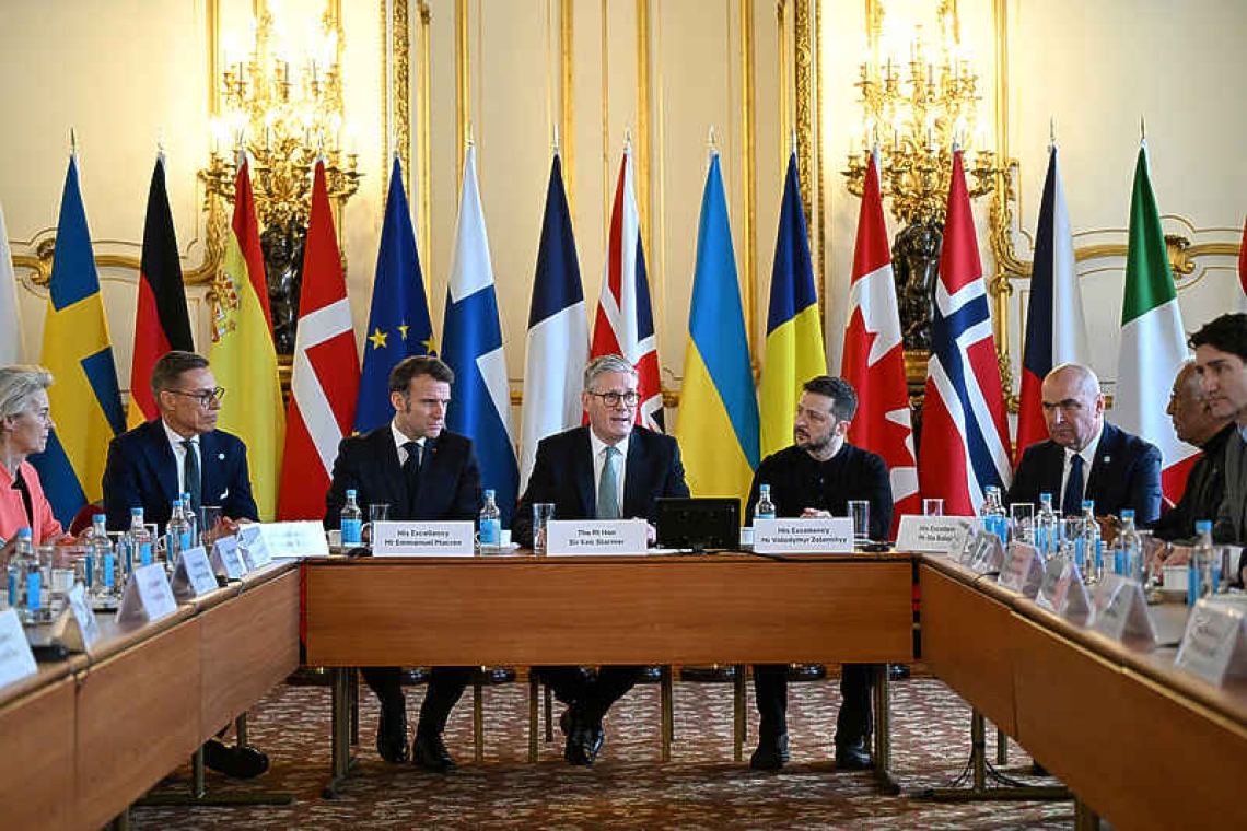 UK and European leaders join forces to  draft Ukraine peace plan to take to US